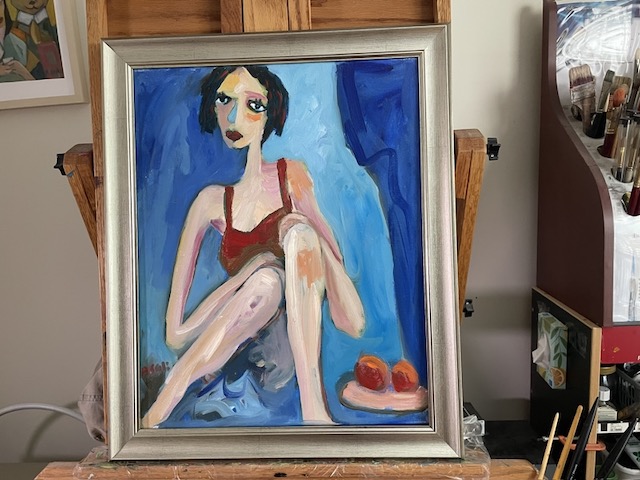 Model Seated detail