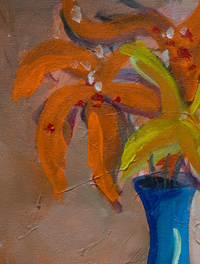 Orange Flowers detail