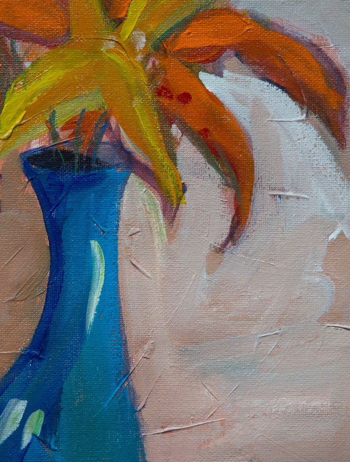 Orange Flowers detail