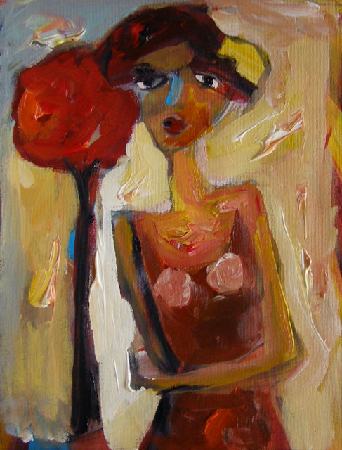 Red Tree — Canvas Print