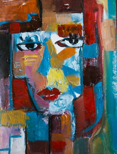 Fragments of Presence-2 — Canvas Print