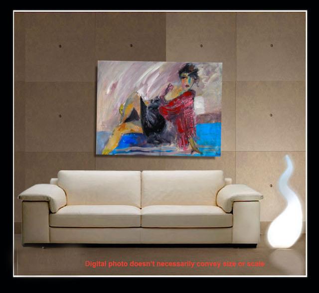 Model Seated 8 detail