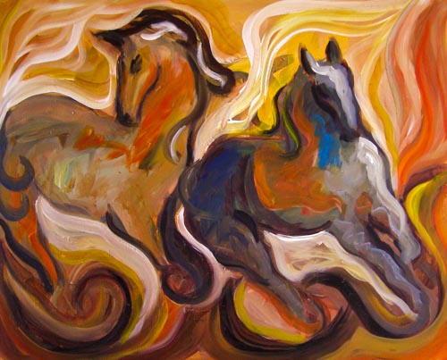 Harmony of Motion — Canvas Print