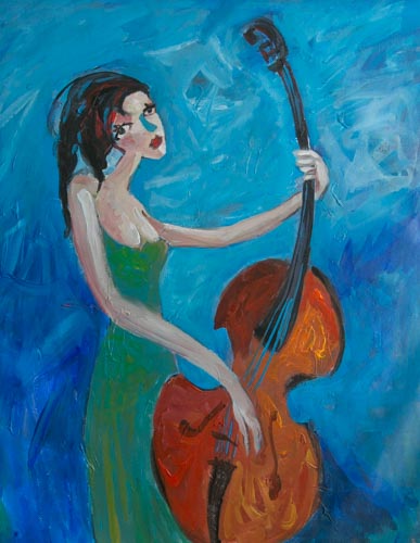 Emerald Serenade — Canvas Print