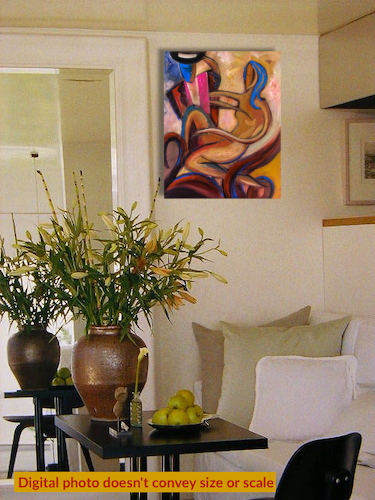 Entangled Presence detail