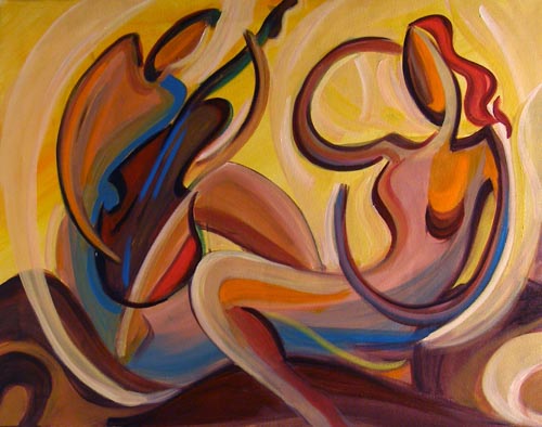 Echoing Forms — Canvas Print