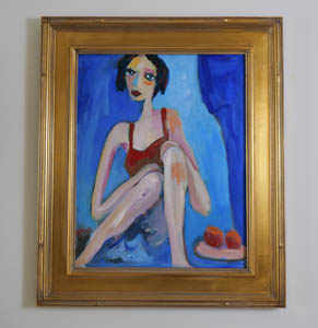 Original landscape painting by Washington DC artist Asali — recently sold