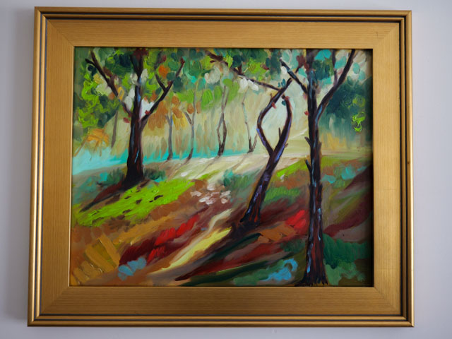 Sunrise Fort Ward – original painting by Asali Studio