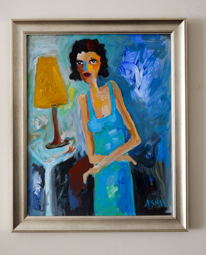 Quiet Hour – original painting by Asali Studio