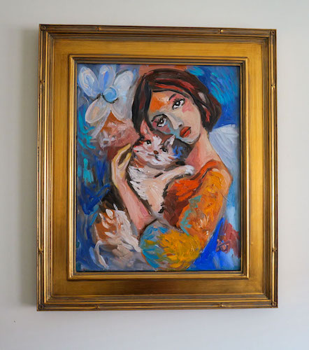 Warm Embrace – original painting by Asali Studio