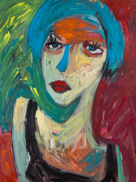 Lamia – portrait painting by Asali Studio