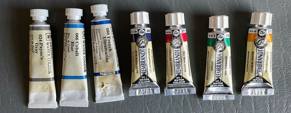 Limited Palettes painting technique example